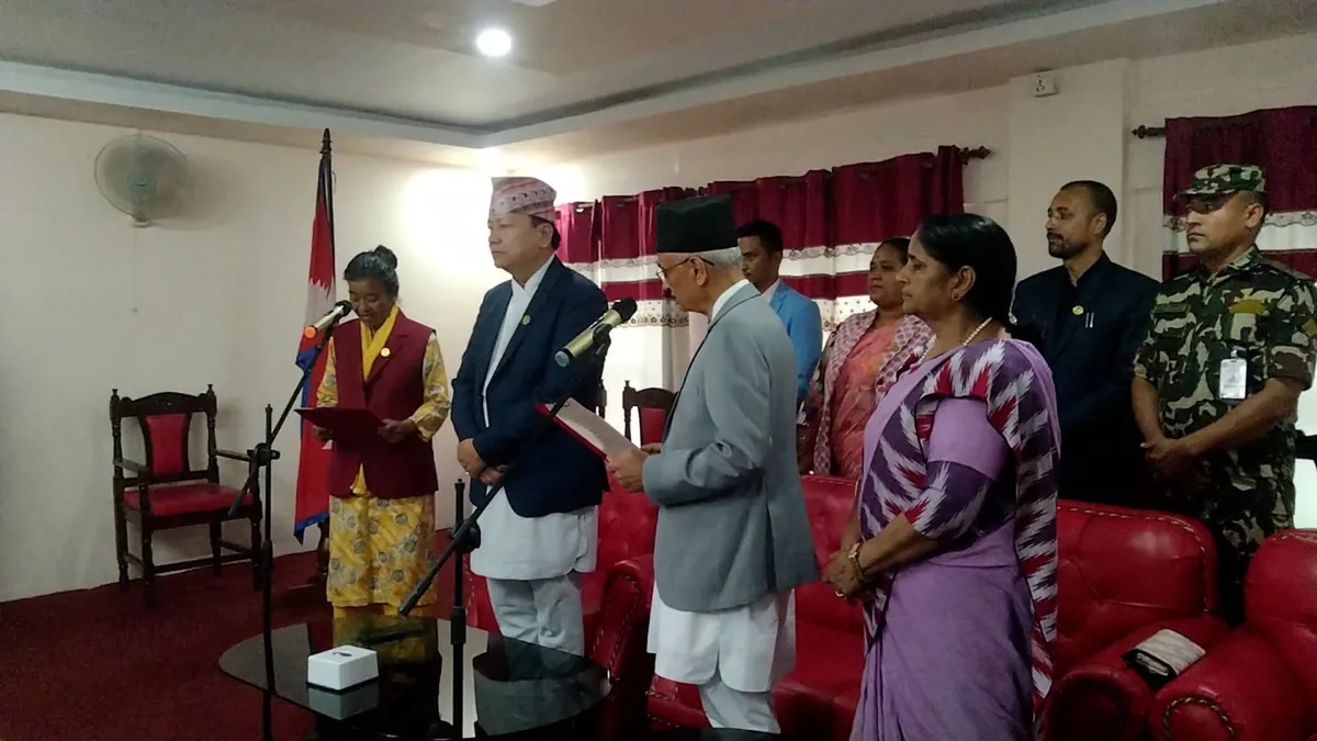 बागमतीमा मन्त्रिपरिषद् विस्तार, रमा आलेमगर कृषि तथा वनमन्त्री