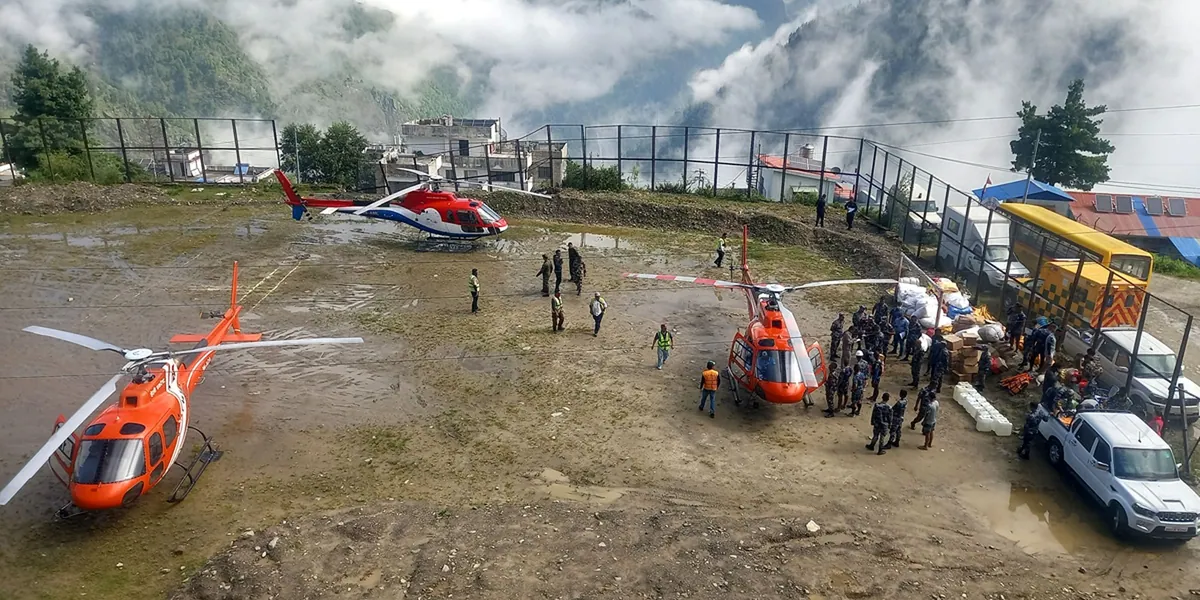 भोटेकोशी उद्धारमा हेलिकप्टर खर्च: १३ अर्बको चर्चा र वास्तविक हिसाब