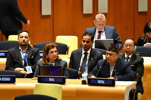 At UN, Foreign Minister Khanal says it's time to show results on SDGs