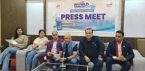 विश्व पर्यटन दिवसमा पोखरा लेकसाइडमा मिनी सडक महोत्सव