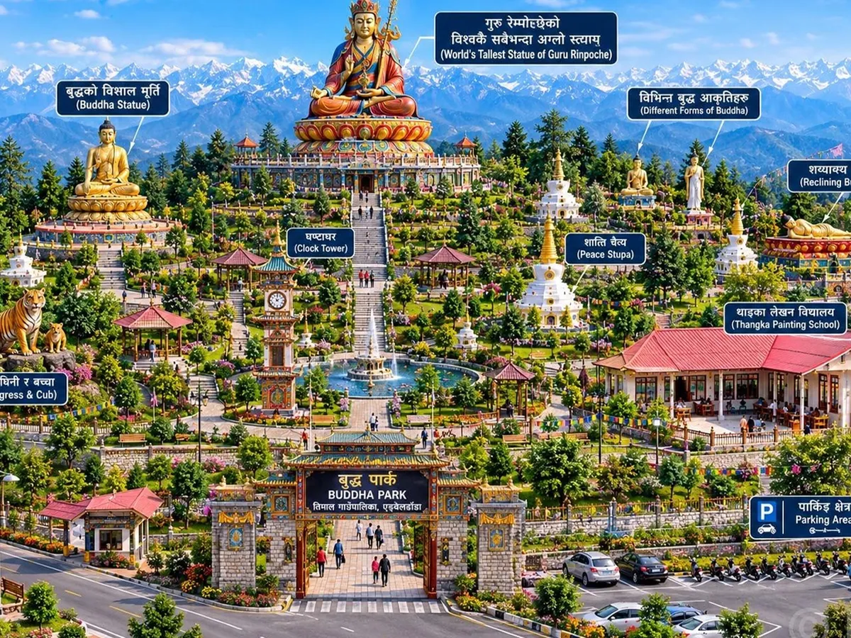 पनौती, नमोबुद्ध र तेमाल जोड्ने बुद्ध परिपथ बन्ने