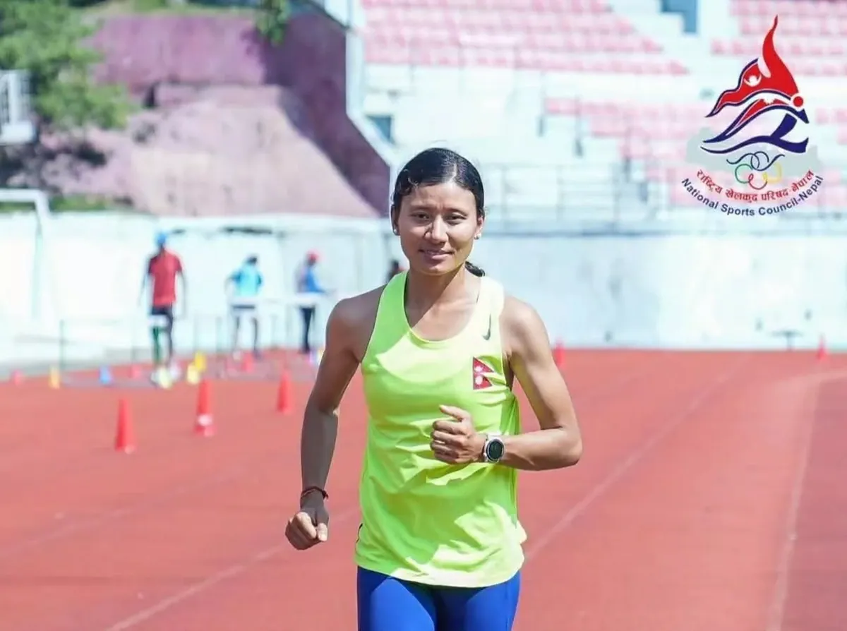 एसियाडको महिला १० हजार मिटर दौडमा सन्तोषी ११औँ