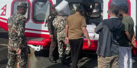 Army rescues 684 people from flood- and landslide-hit areas today