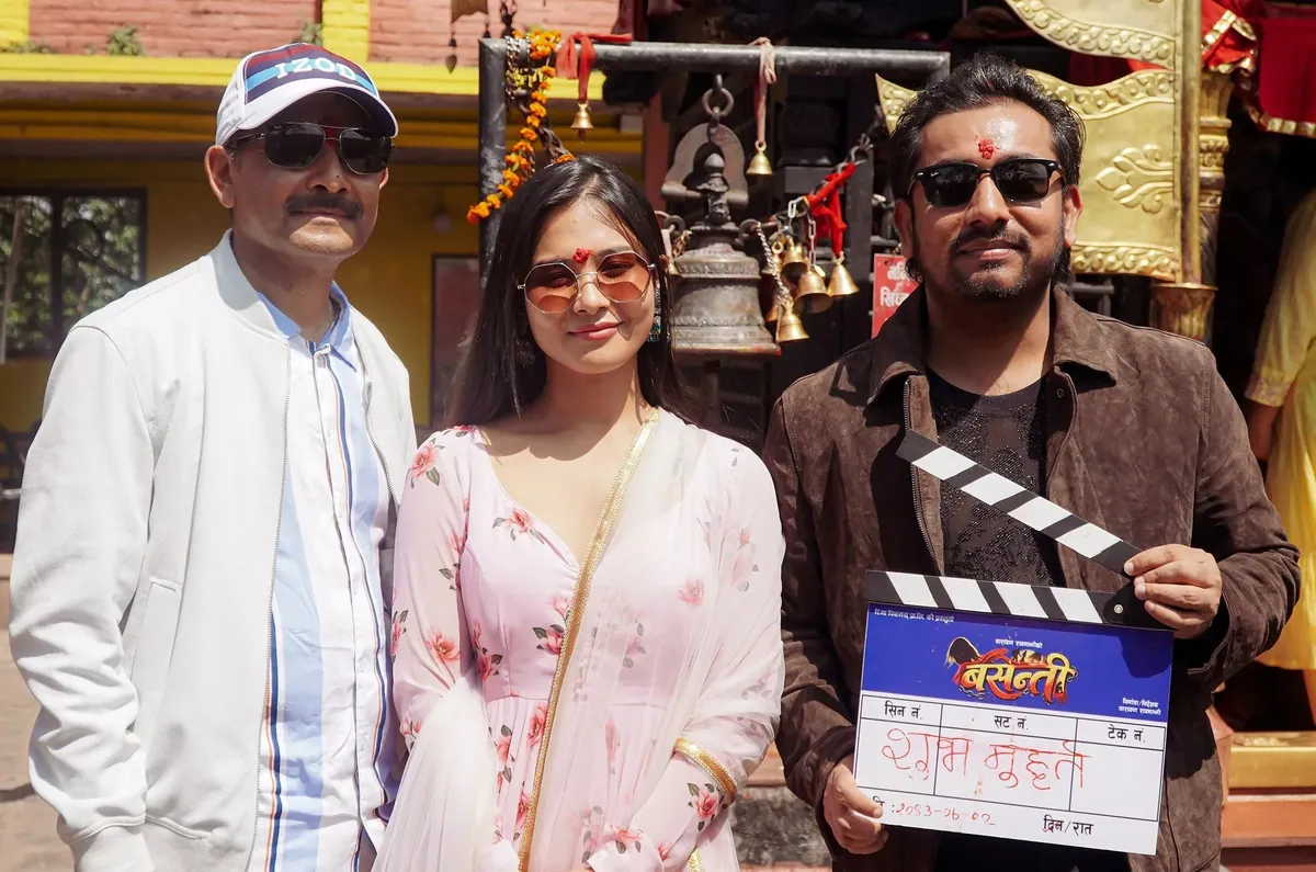 ‘बसन्ती’ र ‘बखत्ते’ चलचित्रको शुभमुहूर्त, खेम सेन्चुरी अभिनयमा