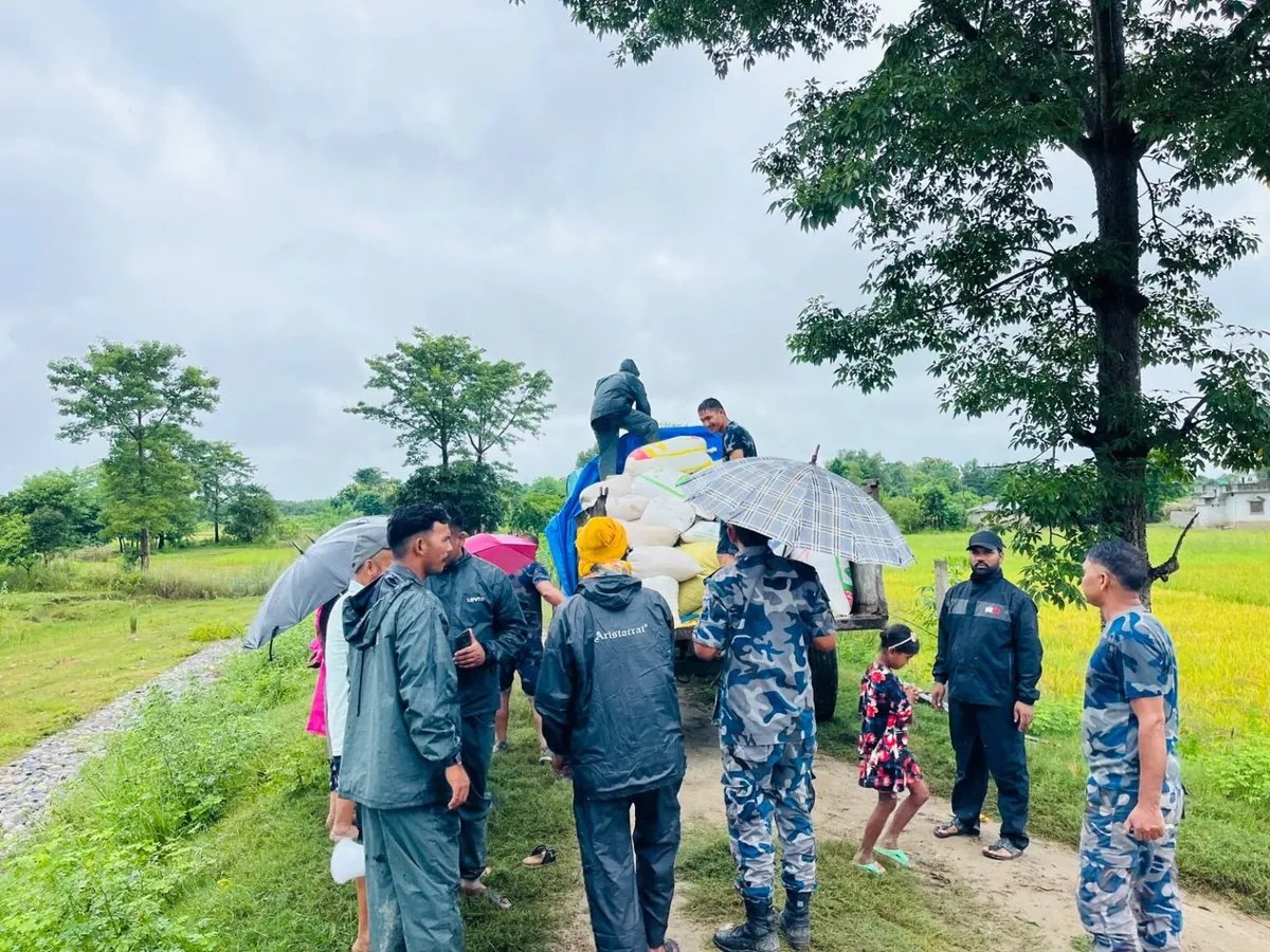 कञ्चनपुरमा जोखिममा परेका परिवार सुरक्षित स्थानमा, धौलीगङ्गा बाँध खोलिँदा महाकाली तटमा सतर्कता