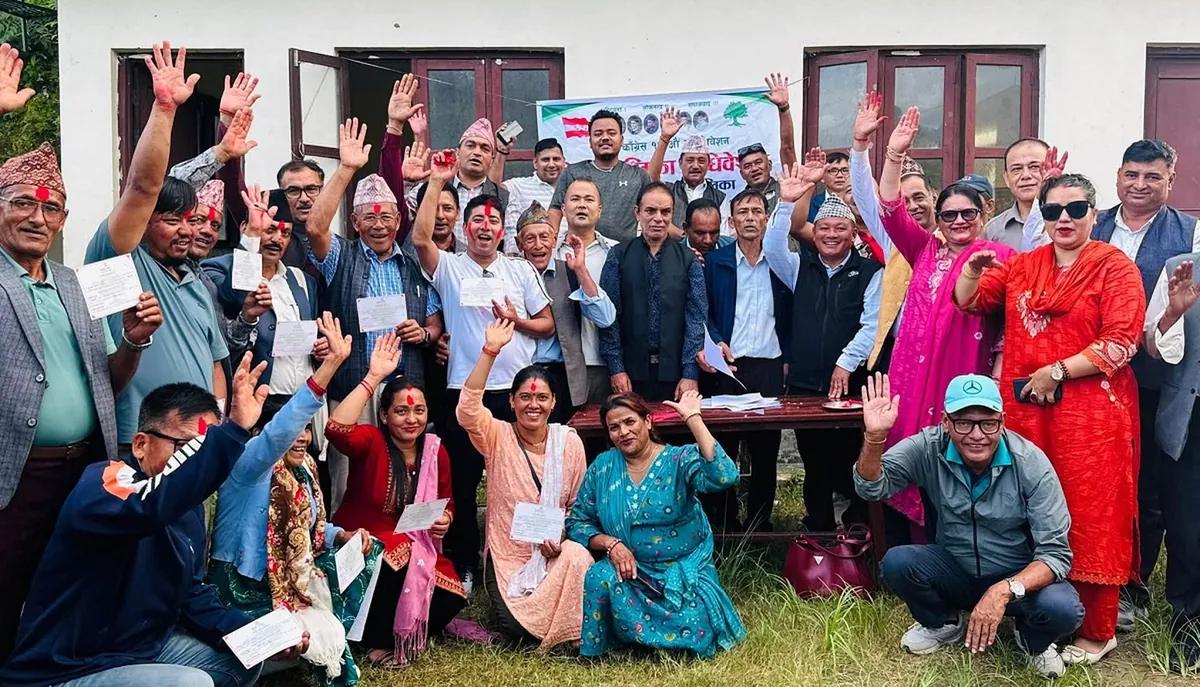 कांग्रेस अधिवेशन: वर्षाले प्रभावित, बाजुरामा सर्वसम्मति, सुनवलमा मतदान स्थगित
