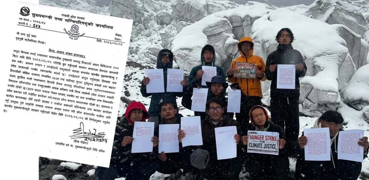 मनास्लु आधार शिविरका अनशनकारीलाई वार्तामा आउन गण्डकी सरकारको आग्रह