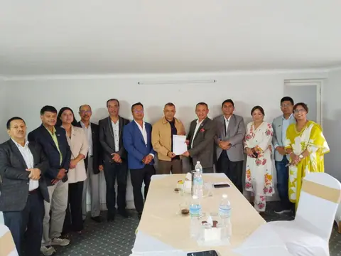 ऊर्जा आयोजनामा अवरोध गर्ने आफ्नै कार्यकर्तामाथि कारबाही गर्ने गगन थापाको प्रतिबद्धता