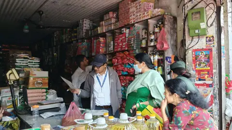 चाडपर्व लक्षित बजार अनुगमन: कालीमाटी, धनकुटा र चाँगुनारायणमा कारबाही