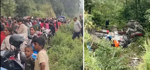 Pokhara school bus accident: Education Ministry forms probe committee