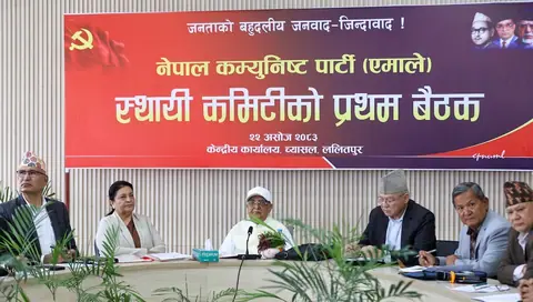 एमाले स्थायी कमिटी: ओलीको एकतर्फी नाम प्रस्तावको विरोध, भण्डारीले भनिन् गणतन्त्र रक्षाका लागि फर्किएँ