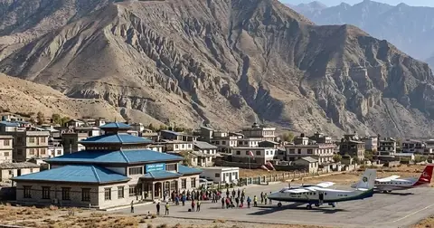 बेनी–मुस्ताङ सडक अवरुद्ध, पोखरा–जोमसोम हवाई उडानमा यात्रुको चाप बढ्यो
