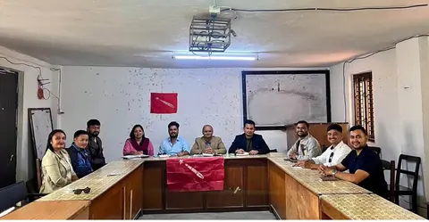 अनेरास्ववियुमा विवाद: महासचिवको सर्कुलरविरुद्ध पाँच पदाधिकारी