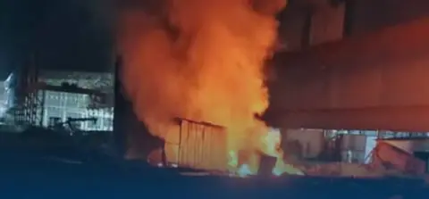 Fire at furnace oil tank at Banke's Ambe Steel Industry causes damage of about Rs 15.6 million