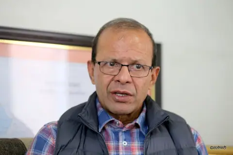 कांग्रेस महाधिवेशन : डा. मिनेन्द्र रिजालद्वारा उपसभापतिमा उम्मेदवारी घोषणा