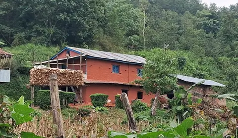 दसैँमा रातो माटोले घर पोत्ने चलन हराउँदै
