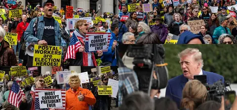 Fourth 'No Kings' protests held across US against Trump ahead of midterms