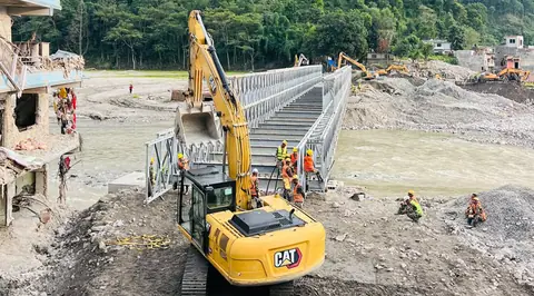 बेत्रावतीमा भोलिदेखि बेलीब्रिज सञ्चालनमा आउने, स्याफ्रुबेसीको पुल निर्माणले पनि गति लियो