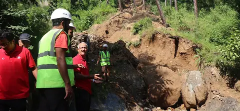 Geologists begin field study in landslide-hit areas of Myagdi