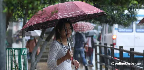 आजदेखि पर्सिसम्म वर्षा बढ्ने सम्भावना, हिमाली भूभागमा हिमपात हुन सक्ने