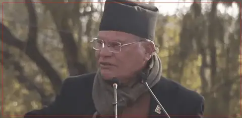 Nepali Congress spokesperson Devraj Chalise announces bid for vice president