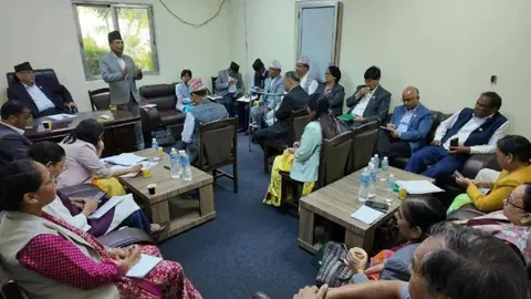सरकार सही दिशामा छैन: प्रचण्ड, सांसदलाई जनसम्पर्क र पुनर्निर्माणमा जुट्न निर्देशन
