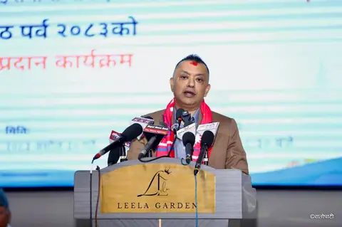Chairman Thapa announces he will step back from routine administrative work to lead 'Samunnati' campaign
