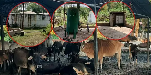 टीकापुरमा करोडौँ खर्चेर बनाइएको बायोग्यास प्लान्ट खण्डहर