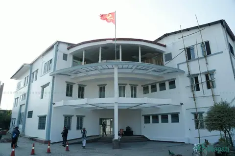 एमाले केन्द्रीय कार्यालयबाट सुरक्षाकर्मी हटाइए, औपचारिक जानकारी नआएको पार्टीको भनाइ
