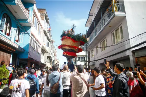 ‘कहीँ नभएको जात्रा’: हाँडीगाउँमा तीन दिने जात्रा
