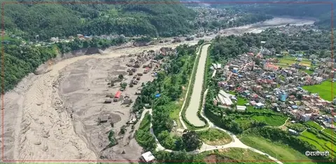 भोटेकोशी बाढी : रसुवाका चार विद्यालयका ४५ विद्यार्थी अझै सम्पर्कविहीन