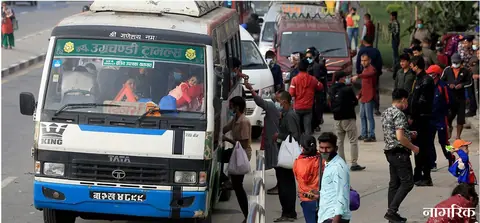 दसैंमा उपत्यकाबाट १० लाखभन्दा बढी यात्रु बाहिरिने अनुमान, अग्रिम टिकट बुकिङ अझै टुंगिएन