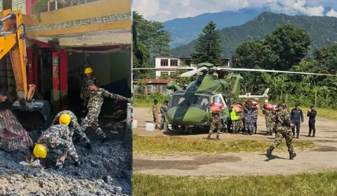 बुढीगण्डकी बाढी : ३१ विदेशीसहित १८६ जनाको उद्धार, टानका अनुसार करिब हजार जना अलपत्र