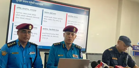 Kathmandu tightens security ahead of festivals, overnight sweep operation held
