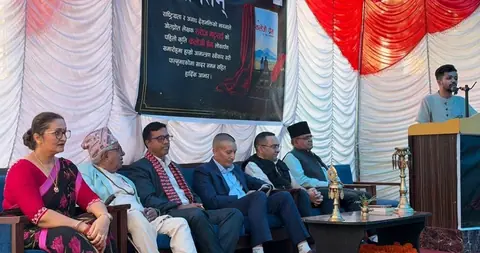 सरोज भट्टराईको पहिलो कृति ‘कलेजी प्रेम’ लोकार्पण