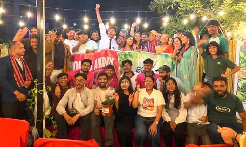 एनपीएल: जनकपुर बोल्ट्सका समर्थकको ‘गो ग्रीन’ अभियान, हरेक बाउन्ड्री र विकेटमा एउटा बिरुवा