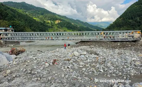 बेत्रावतीमा बेलिब्रिज जोडिएपछि रसुवामा पर्यटक फर्किन थाले