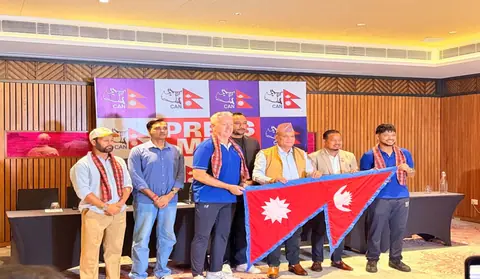 विश्वकप लिग–२ : त्रिकोणात्मक शृङ्खला खेल्न नेपाली क्रिकेट टोली ओमान प्रस्थान