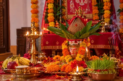 नवरात्रको चौथो दिन आज कुष्माण्डा देवीको पूजा आराधना