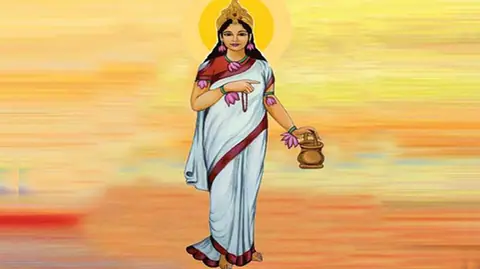 Navratri's second day today: worship of goddess Brahmacharini