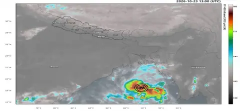 Cyclone effect may bring rain to Nepal from Kartik 11 to 15