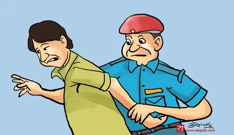 केन्द्रीय कारागारबाट फरार बेचबिखन मुद्दाका कैदीबन्दी चन्द्र दमाई केसी पक्राउ