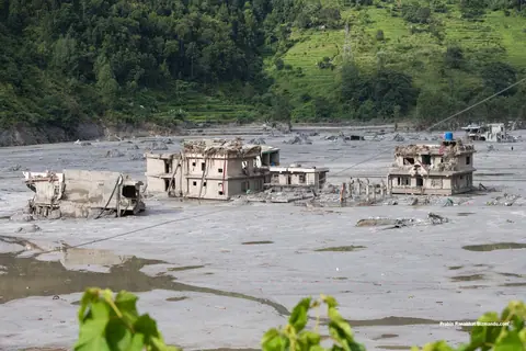 भोटेकोशी बाढी प्रभावितका लागि २९ संस्थाको अस्थायी आवास प्रस्ताव