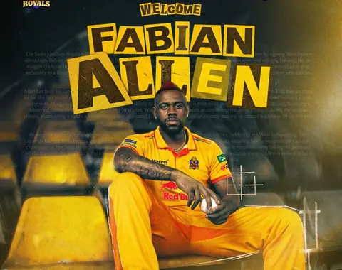West Indies all-rounder Fabian Allen signs with Sudurpashchim Royals for NPL's third edition