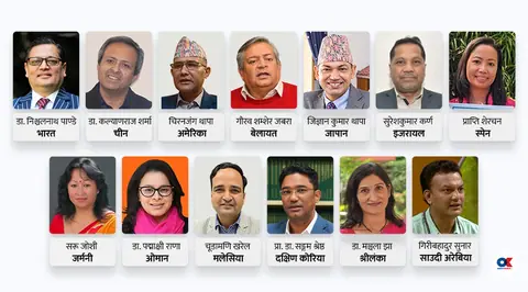 विभिन्न १३ देशका लागि प्रस्तावित राजदूतको संसदीय सुनुवाइ आजदेखि सुरु