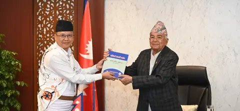 आदिवासी जनजाति आयोगको वार्षिक प्रतिवेदन राष्ट्रपतिसमक्ष पेस