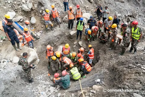 Bhotekoshi flood: operation shifts from 'search and rescue' to 'search and recovery'