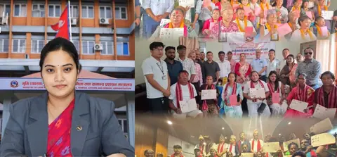 चितवन, झापा र रुपन्देहीका ५७ भूमिहीन परिवारले पाए लालपुर्जा