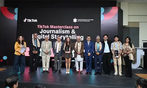 टिकटकद्वारा त्रिविका पत्रकारिता विद्यार्थीलाई दुईदिने मास्टरक्लास