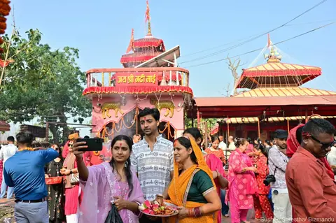 जनकपुरदेखि पोखरा, जाजरकोटसम्म शक्तिपीठमा फूलपाती बढाइँ